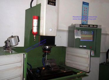 edm machine hexatech tooling