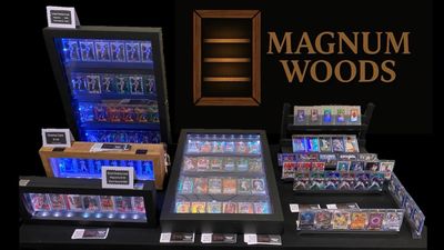 The Magnum Woods table set up at the 2025 Southeast Collectors Showcase in Concord, NC.