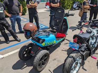 Pre production and rare electric mopeds and motorcycles