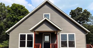 house with new siding