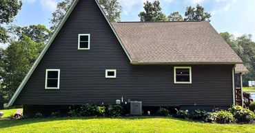 house with new siding