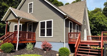 house with new siding