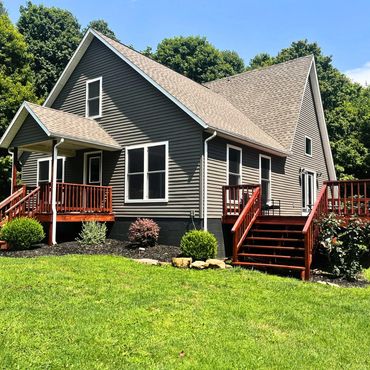 house with new siding