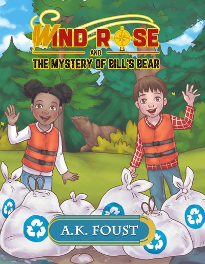 An image of the front cover of Wind Rose and The Mystery of Bill's Bear.