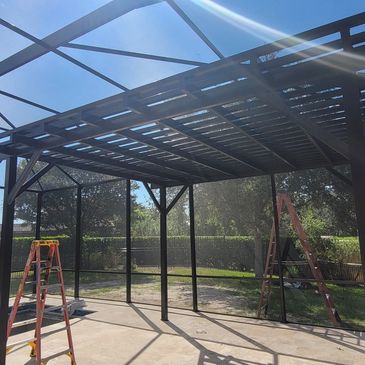 Aluminum Pergola  that is self standing