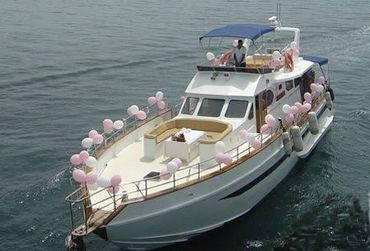 Birthday Decoration on yacht in goa