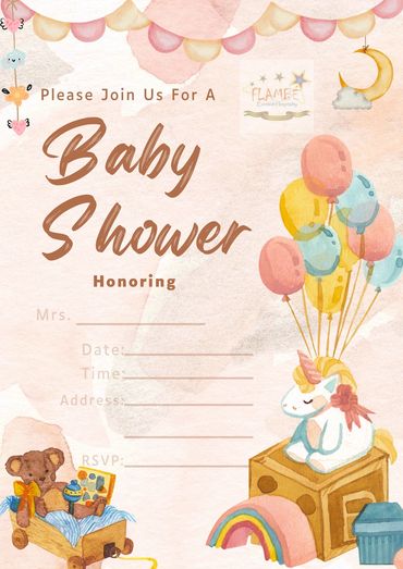 Free templates of baby shower invitation