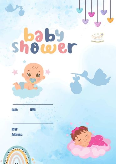 Free Templates of Baby Shower Invitation