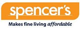 Spencer's logo emphasizing affordable fine living.