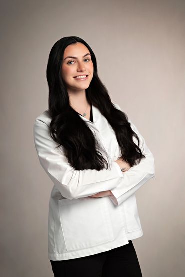 Medical professional smiling at camera
