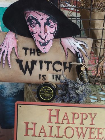 witch Halloween salve cbd 