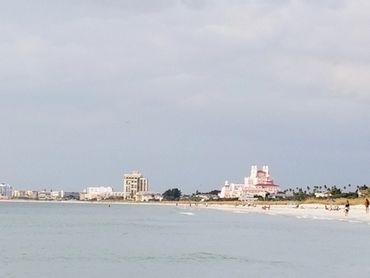 St. Petes Beach and the classic Don Cesar hotel - established in 1928.