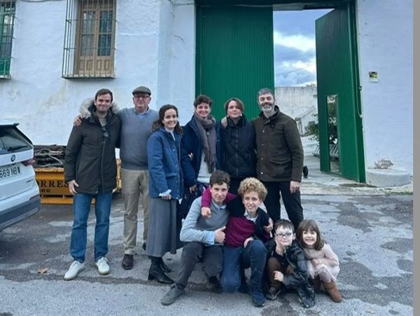 Fourth and Fifth Generation of the Sicilia Family at Cortijo Coracho, Lucena (Cordoba), Andalucia