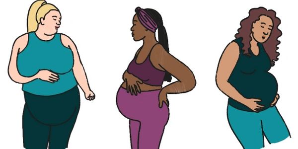 Pregnant women, white, black, hispanic, latina