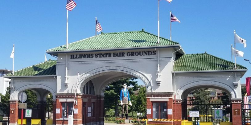 Illinois State Fair Grounds Entrance