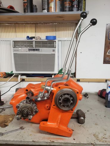 fully rebuilt NP205 with twin stick mod