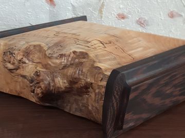 Spalted Maple and Wenge Jewelry Box