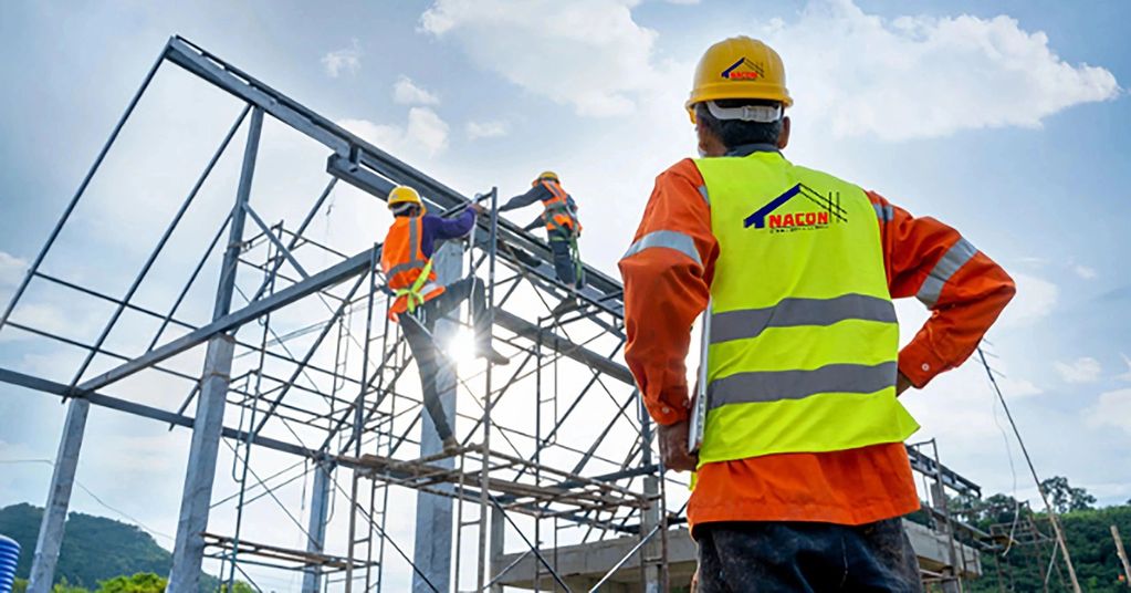 INSTALLATION OF LIGHT GAUGE SHED