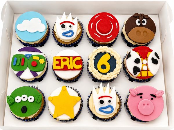 ToyStory themed cupcakes