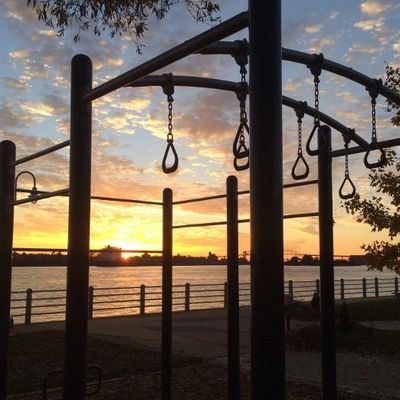 Outdoor Fitness Centre at Clergue Park