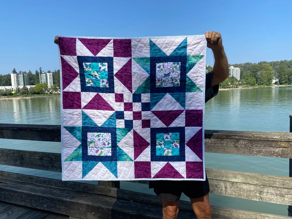 4-Stars Baby Quilt