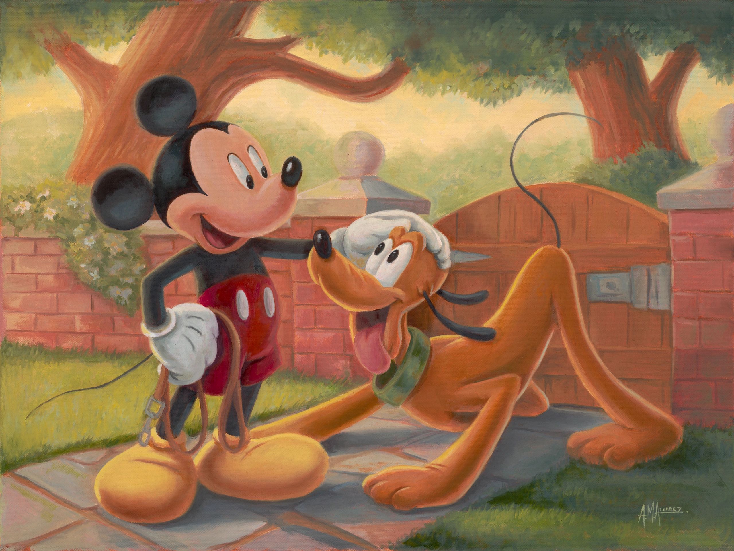 Explore my collection of officially licensed Disney Fine Art paintings, where beloved characters com
