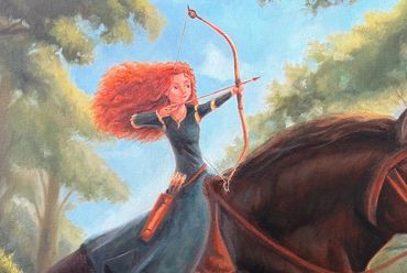 "Touch the Sky" Oil on Canvas 24" x 36" Original Sold