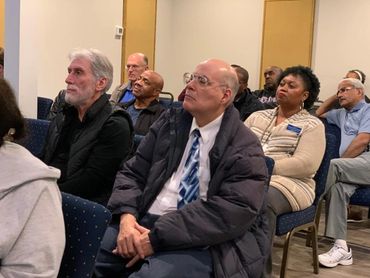 HCCC Members and meeting attendees look on during presentations and discussions with elected officia