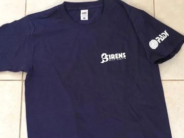 Sirens Dive Centre blue t-shirt