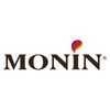 Monin logo with a stylized drop above the 'I'.