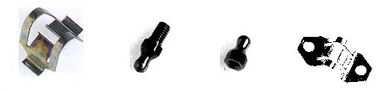 Spring latches and studs