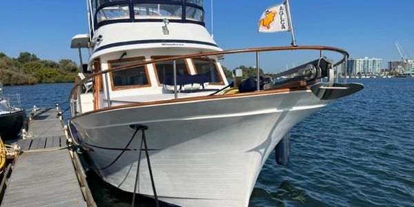 1988 Hershine 41 Trawler style powerboat for sale in Whitby Ontario