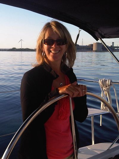 Picture of Breezeway Yachts co-Founder and Marketing Manager Cheryl Woodman