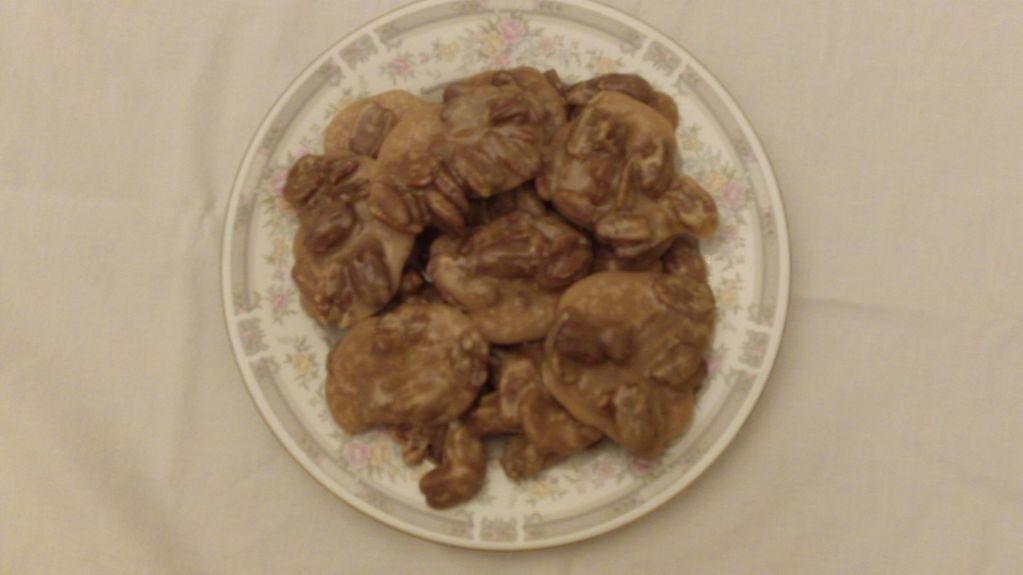 Pralines - pecan pieces coated with delectable sugar candy