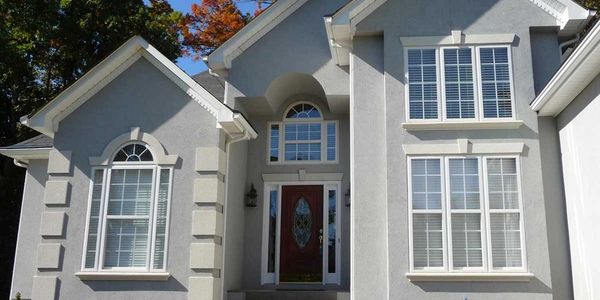 stucco with eifs popout instalation