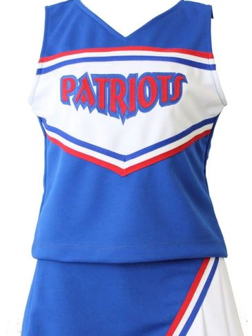 cheerleading uniform. Classic traditional collegiate, competition cheer uniforms 
cheer uniform top
