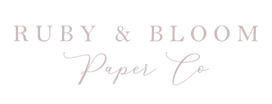 RUBY & BLOOM
Paper Co.