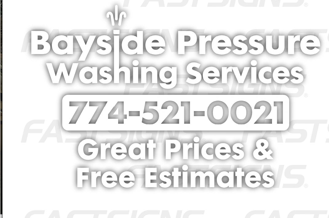 Bayside is here to revitalize your surfaces with a high grade pressure washer