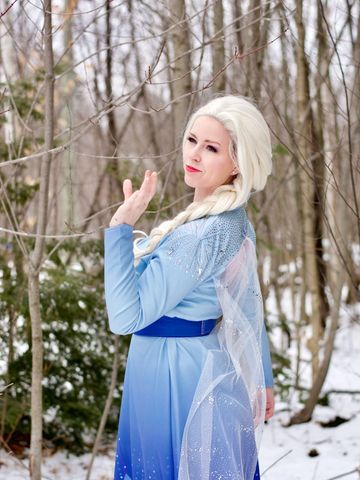 Princesse Elsa, la reine des neiges.
