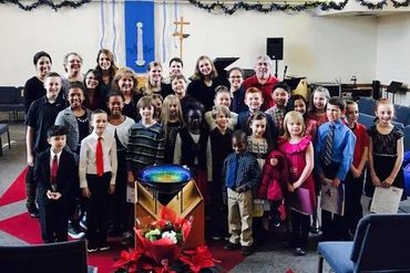 Students of Catharina's Clackamas piano lessons online in-person