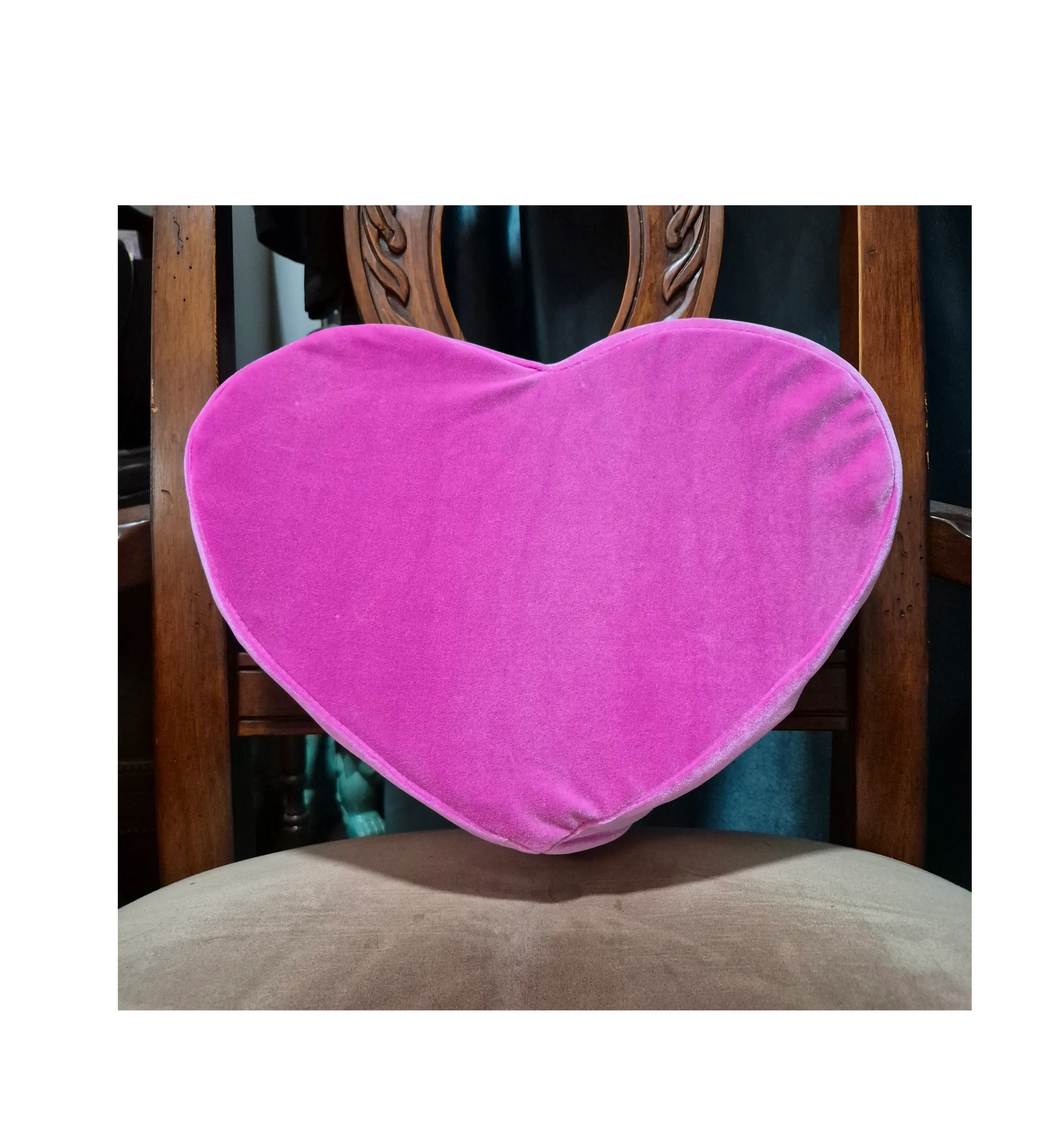 5 inch thick heart pillow made for my husband after his heart surgery.