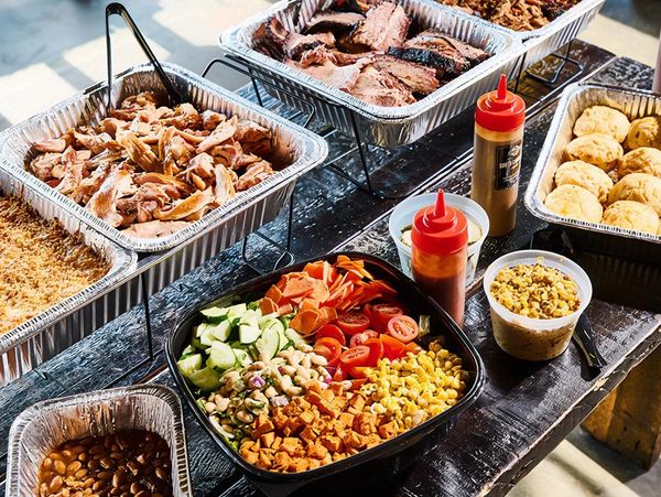 Catered meal