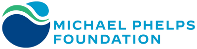 The Michael Phelps Foundation Logo.