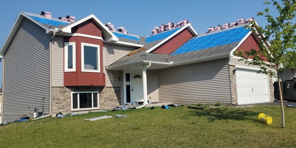 roof repairs
roof replacements
siding repairs 
siding replacements