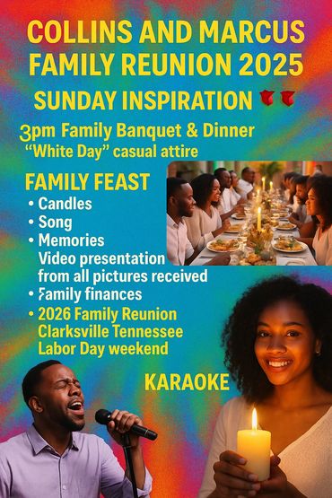 Business event poster template