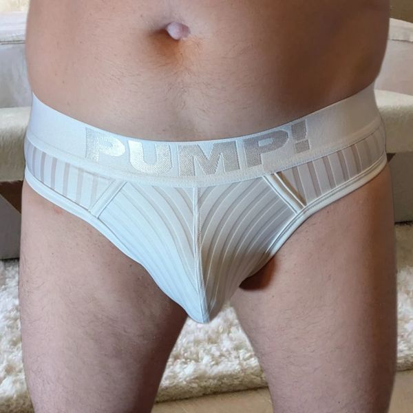 Man wearing PUMP! Whisper thong