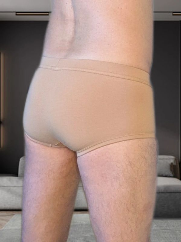 Man wearing TOF Paris Skin Tone Trunk
