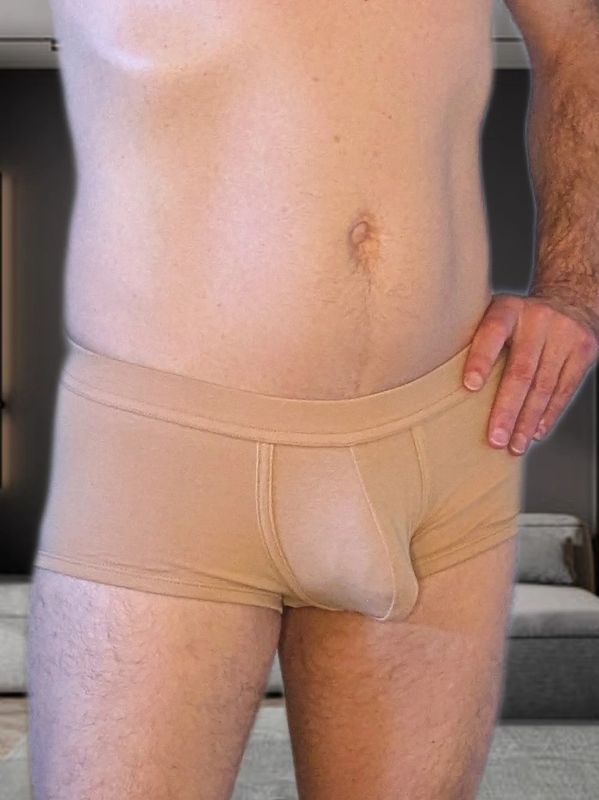 Man wearing TOF Paris Skin Tone Trunk