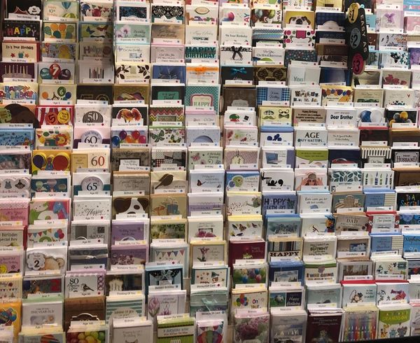 Image of assorted greeting cards