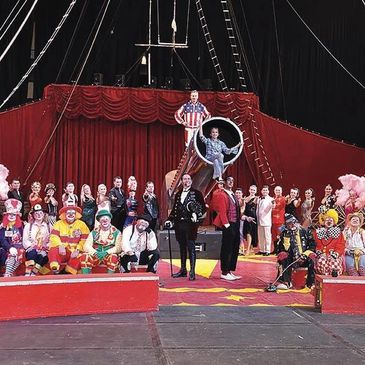 Cast of Ararat Shrine Circus